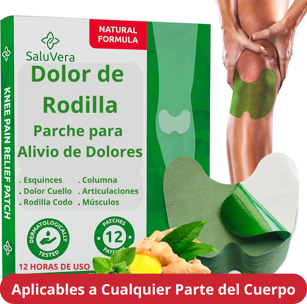 PACK PARCHES DOLOR RODILLAS 30 UNI