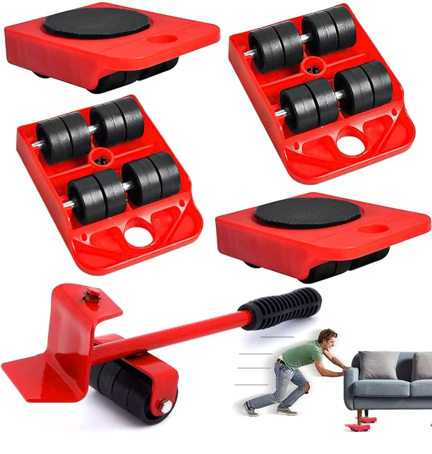 Kit Levanta y Mueve Muebles 5 en 1