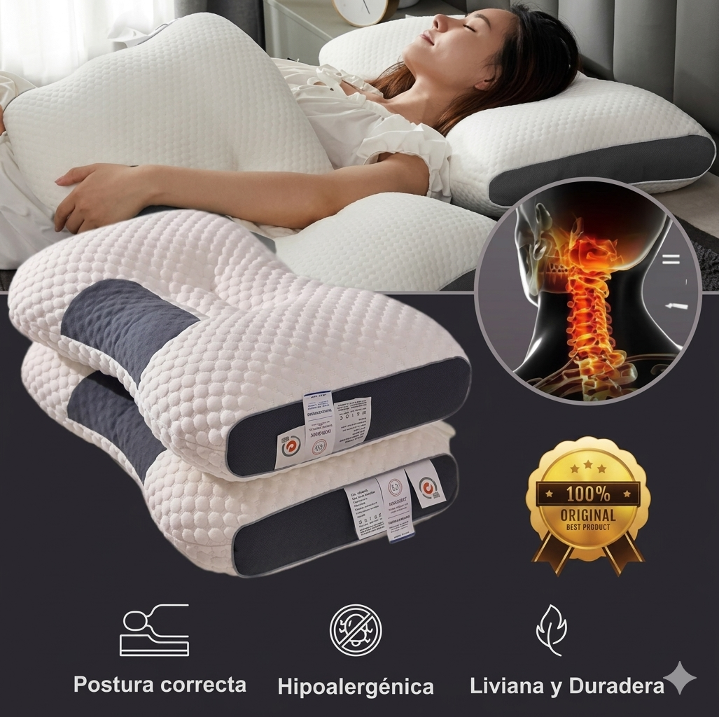 Almohada Cervical Ergonomica 1pcs
