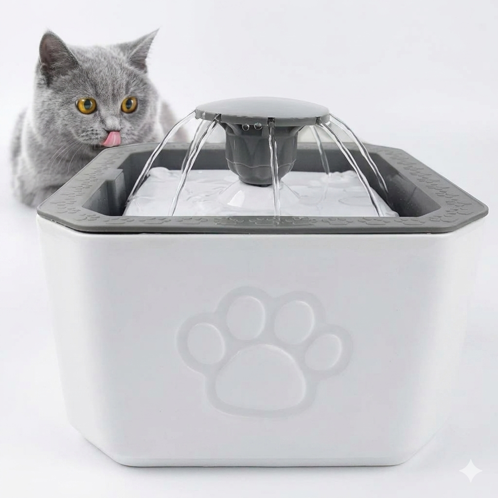Fuente De Agua Para Mascota 1.6 L
